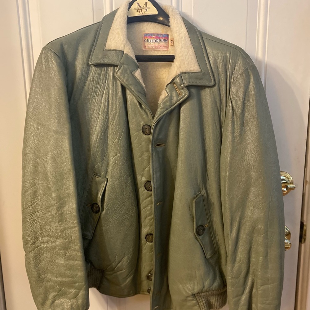 California Sportswear Co leather jacket